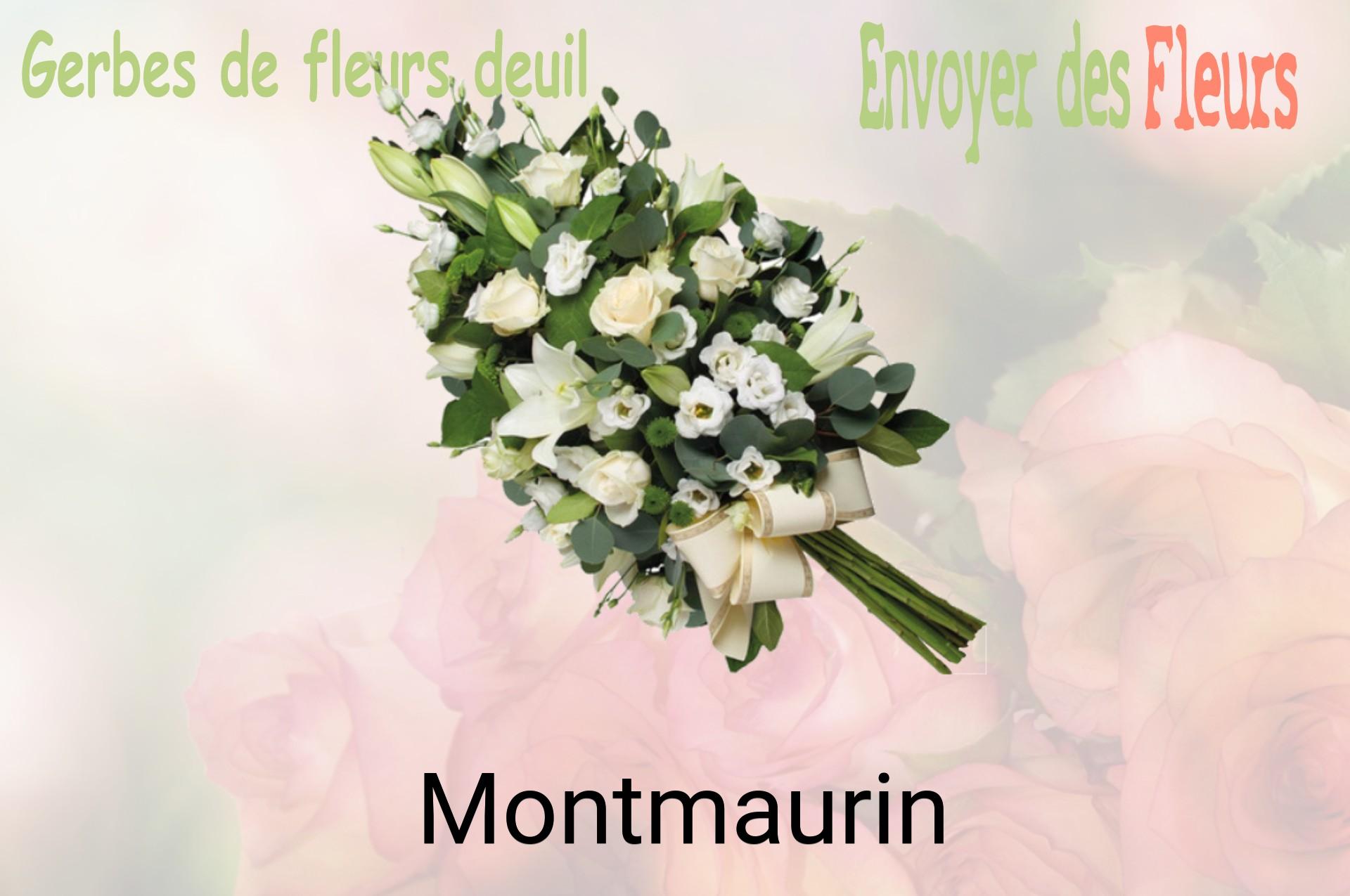 Gerbe de fleurs de deuil livrée à Montmaurin
